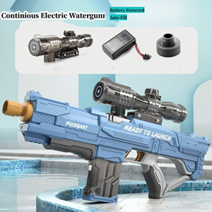 تفنگ اسباب بازی آب پاش شارژی دوربین دار Electric Water Gun_اسباب بازی